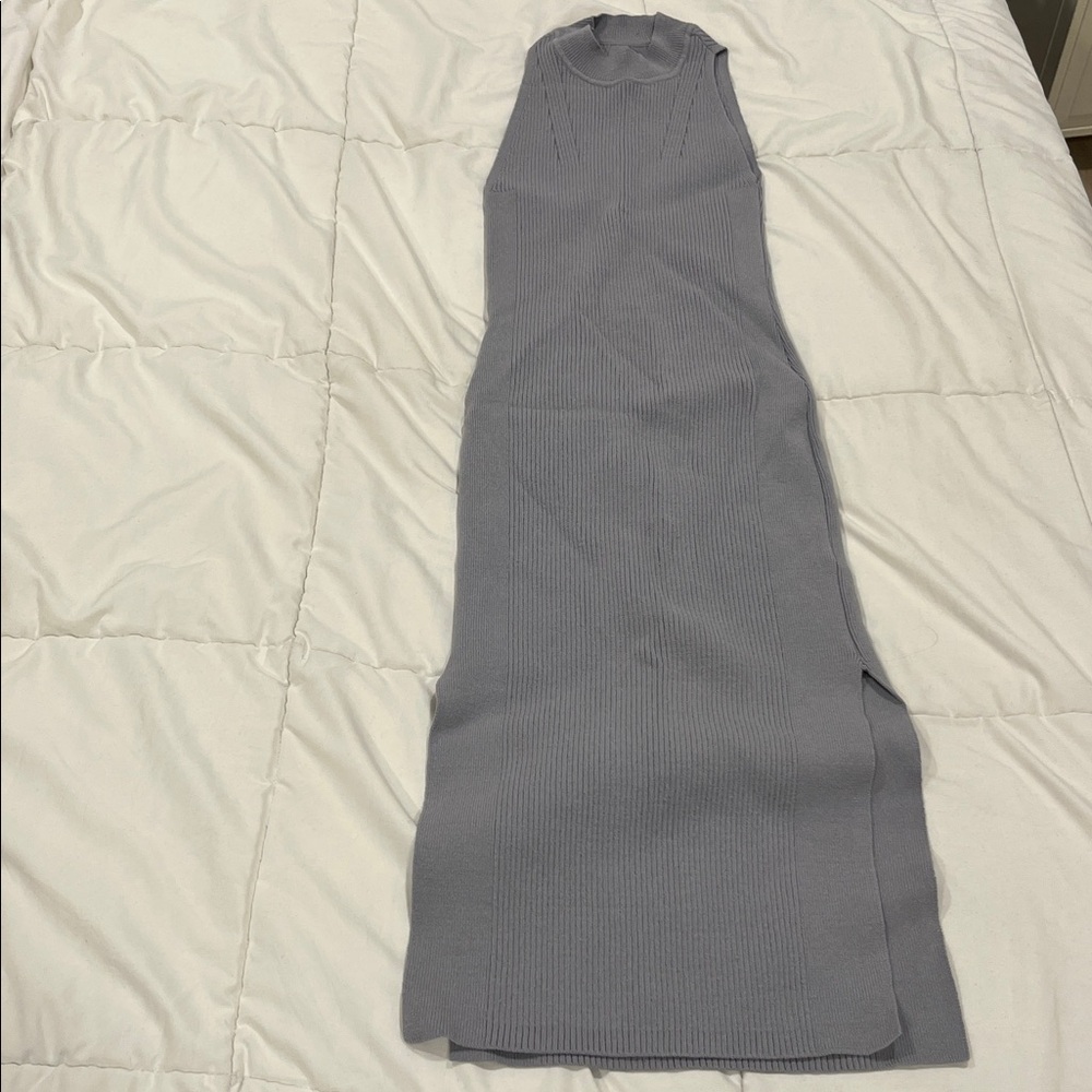 Purple Abercrombie Midi dress